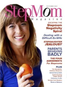 Allison Task on the cover of StepMom Magazine
