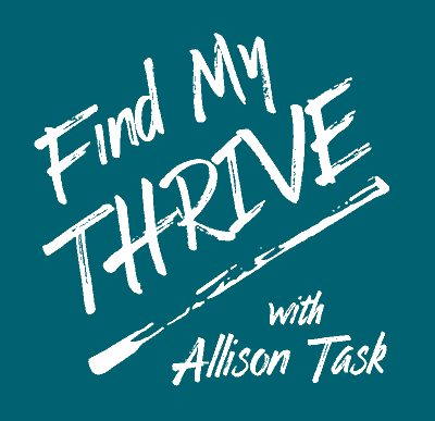 Find my thrive logo teal